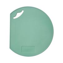 Anti-Bacterial TPU Cutting Board Flexible Non-Slip Cutting Mat Vegetable Cutting Board  Fruit Green Style B