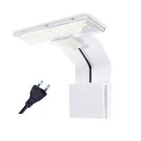 Atsparus vandeniui akvariumo apšvietimas Itin plonas Energiją taupantis vandens augalų apšvietimas Didelio ryškumo Mini akvariumo LED apšvietimas (as the picture,CN Plug)