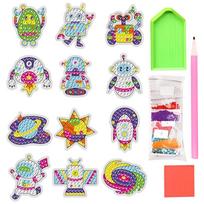 Gem Painting Creative Gem Art Paint By Number Kits Toys Crafts Accessories Arts Mosaic For Beginners Kids Girls Boys Party