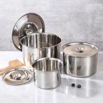 ARKIE Stainless Steel Commercial Condiment Pots 26cm