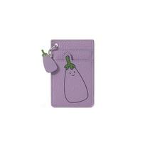 JELLYCAT Valentine's Day Collection Active Eggplant Card Holder IP Merch A1AUBCARDH