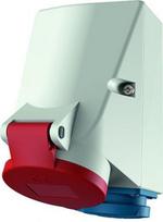 Double socket, CEE 5x16A (3P+N+PE), SCHUKO, 400V, IP44, TwinCONTACT 1649 | 4015394212218