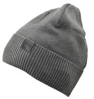 Męska Zimowa Czapka Szara Z Polarem - L/Xl 2Moro St-539B