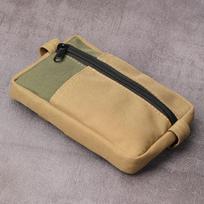 Sundries Bag Mini EDC Pouch Credit Card Wallet Tool Storage Bag EDC Tool Bag  Outdoor Sports chaki