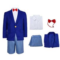 Meitantei Konan Conan Edogawa Cosplay Costume For Anime Cosplay And Halloween S