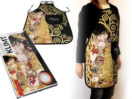 Fartuszek Kuchenny Damski Gustav Klimt Pocałunek Drzewo Carmani Dar