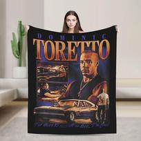 Fast and Furious Racing Blanket Fleece Print   Multifunction Super Soft Throw Blanket for Home Office Bedding Throws 75x90cm