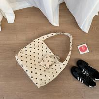 Korean Style Lazy Tote Bag for Women Large Capacity Canvas Shoulder Bag  Fashiable and Versatile Commuting Bag Fashi Design balta