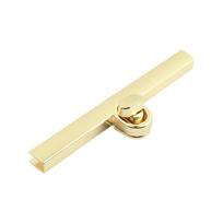 Hardware Clips Metal Bag Clasp Gold Silve Twist Lock Design Turn Lock Clasp Purse Closure DIY Handbag auksas