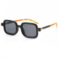 Stylish New Vintage Art Sun Glasses Modern Avant-garde Anti Blue Light Flat- Mirror Female INS Style Square Sun Glasses
