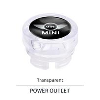 MINI Car Cigarette Lighter Dust Cover Auto Accessories For MINI WORKS One Cooper JCW R60 R59 R58 R57 R56 R55 R53 R52 F55 F56 F54