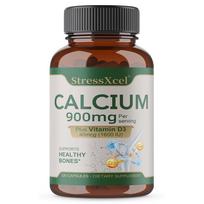 Calcium 900 Mg Dietary Supplement, With Vitamin D3 1600 IU, 120 Capsules Per Bottle 120 Capsules