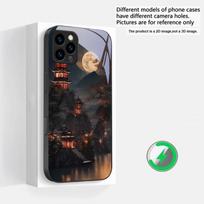 Moonlight Fairy Trail Suitable For iPhone 16E 17 Pro Max 15 Pro 14 13 Plus 12 mini 11 16 Air 17Pro magnetism Glass Phone Case iPhone 15 Pro Max