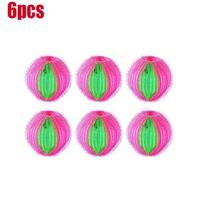 12/6pcs Catch Lint Washing Machine Accessories Hair Removal Device Laundry Balls Can Be Reused Removes Lint From Clothes Ball