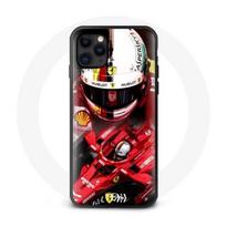 Case - Formula 1 - iPhone 11 Pro Max - Hard - Black - Sebastian Vettel Pattern