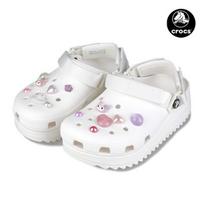 Crocs Classic Hiker Clog Balti Vyriški Moteriški Šlepetės Sandalai 206772 143 206772143/M8/W10265
