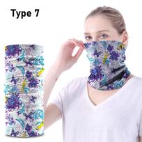 Bandana Magic Neck Scarf UV Protection Multi-style Printing Cycling Scarfs Shield Mask UV Face Mask Outdoor Climbing Hiking