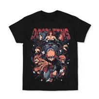 Naruto Short-sleeved Peripheral Clothes Joint Birthday Gift Anime Painting Men and Women S