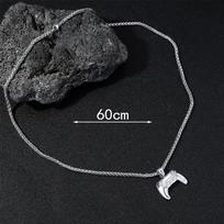 2pcs Game Controller Pendant Cool Style Hip Hop Chain Necklace for Men and Women