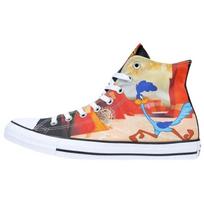 Looney Tunes x Converse Chuck Taylor All Star High Road Runner Unisex Kelnės Daugiaspalvės Juodos Raudonos 161188C 36.5 beige