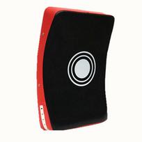 Taekwondo & Muay Thai Multi-Use Kick Training Target for Back, Side, and Low Sweep Kicks juoda/raudona