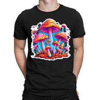 Psychedelic Magic Mushrooms Lsd Trippy Hippies Mens Womens T-Shirts Tee Top #ADN 4XL
