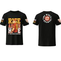 WWE John  Senna 17-time Champion Beyond Hate Men's and Women's Cotton Short Sleeve T-Shirt Top Summer Transparent S
