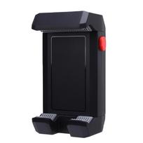 Universal Phone Tablet Clamp Adjustable Tripod Mount Adapter for Live Streaming Cold Shoe and Double 1 4 Inch Screw Hole