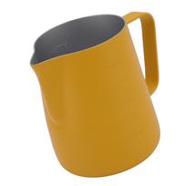 Milk Frothing Pitcher 304 Stainless Steel Latte Art Cup Coffee Accessories Yellow 300ml