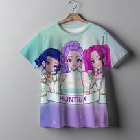 Children's Clothing KPop Demon Hunters Fans Gifts Kids Clothes Fashion Casual Tops Soft Girls Creative Colorful T-Shirt 170