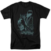 Batman Gritted Teeth Mens T Shirt Black Officially Licensed XL