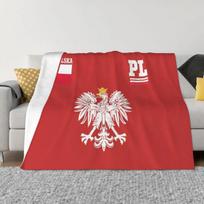 Poland Fan Polish Eagle Polska Flag Throw Blanket valentine gift ideas Fashion Sofa Blankets Camping Blanket 30x40in
