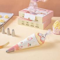Disposable Piping Bag Set with Nozzle