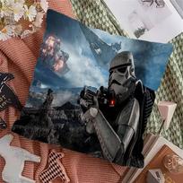 S-Stars S-Stormtrooper Cushion Cover Inches Farmhouse Decor Home Throw Pillow Covers for Couch Decorations 12x12Inch