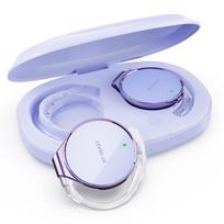 Bluetooth Wireless Earbuds with Up to 52 Hours of Continuous Lightweight Sports Headset for and the Comfortable Purple 5.4 Clip-on Earphones,