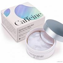 K-SECRET Instant Relief Eye Gel Patches Caffeine 60EA (+Free gift)
