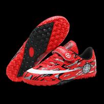 Nuolman Kids' Velcro Studded Soccer Training Shoes