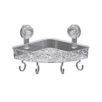 No Drill Bathroom Shelves Suction Cups Toilet Washbasin Corner Storage Rack  Bathroom Accessories pilka