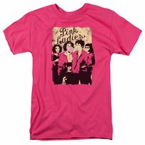 26 Grease Pink Ladies T Shirt Licensed Musical Romance Movie Retro Tee New Hot Pink Unisex T-Shirt XXL