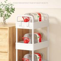 2026 Multi-layer Floor-standing Storage Trolley for Home and Kitchen Factory Direct Sale 9999+