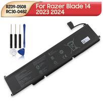 Rechargeable Lithium Battery For Razer Blade 14 2023 2024 RZ09-0508 RC30-0482 Laptop Battery 4422mAh
