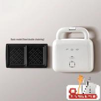 Double-Disc Breakfast & Waffle Maker: Multi-Functional Light Meal & Bread Machine Default
