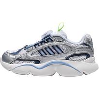 Adidas Originals Ozmillen Boa C Versatile Comfortable Low-Top Casual Shoes Kids sneakers White Silver Blue KJ6657 28.5