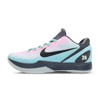 Nike Zoom Kobe 6 Basketball Shoes Men's Low Top Pink/Cyan/Black IQ3902-002(Team258-A) 40