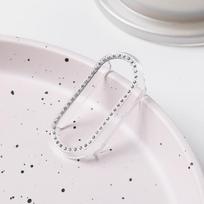 Diamond Case For Xiaomi Mi Band 9 Cover Accessories All-Around hollow PC Protective Bumper Frame shell For Xiaomi Mi Band 9 NFC For Mi Band 9 NFC skaidri