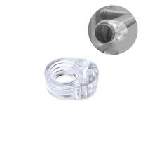Silicone world Door Stopper Transparent Silica Gel Door Handle Buffer Wall Protection Doorknob Bumper Walls Furniture Protective
