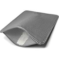 Large Cat Litter Box Mat-30  X 22  with Double Layers Litter Trapping Function, Easy to Clean Litter Mat for Floors Pack of 1