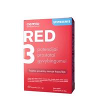 Maisto papildas Red 3 Stipresnis N60