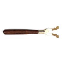 Tetsubin Durable Heat Insulation Kung Fu Tea Wooden Handle Tea Kettle Cover Fork Holder Clamp Teapot Lid Clip auksas