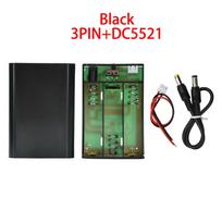 UPS 18650 Power Bank Case Weld-Free 3 cells Uninterruptible Power Supply Box 12V Backup Power Supply DC 5.5*2.1mm Battery Box